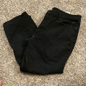 Levi’s black bootcut jeans